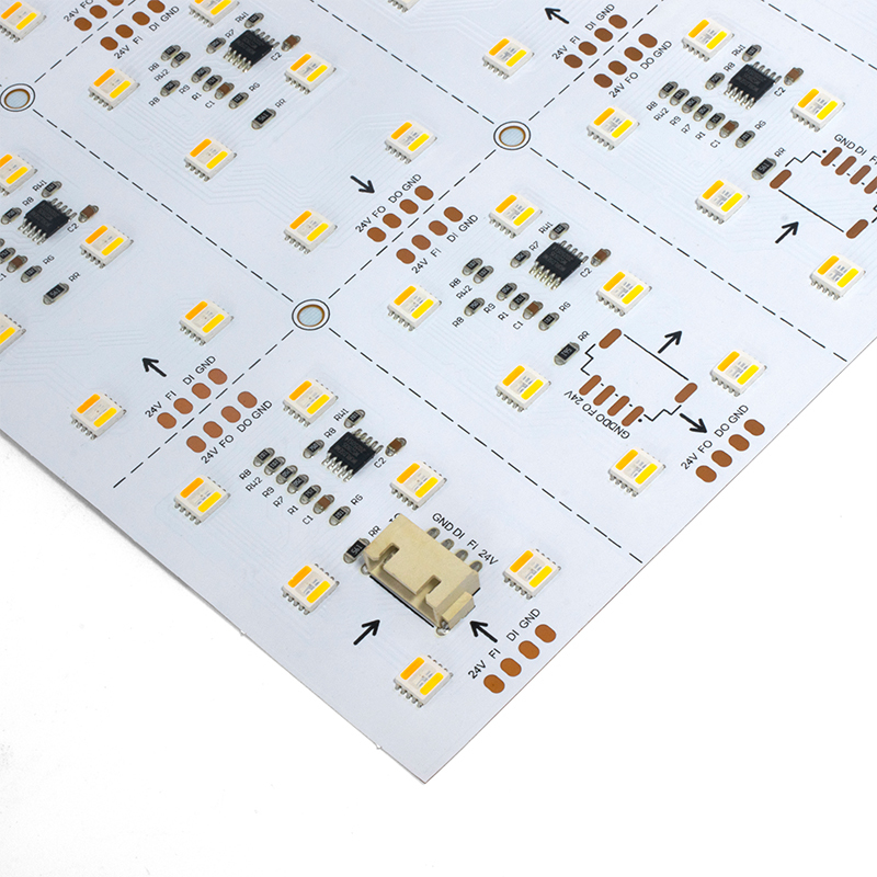 WS2805 RGBCW Flexible LED Matrix Panel 24V 5050  288 LEDs 240x480mm - Dimmable Color-Changing Light Board for Stone & Dynamic Light Boxes,Whymelighting – Pro LED Strips & Diffused Blocks, Factory Direct,WS2805 RGBCW Flexible LED Matrix Panel 24V 5050  288 LEDs 240x480mm - Dimmable Color-Changing Light Board for Stone & Dynamic Light Boxes