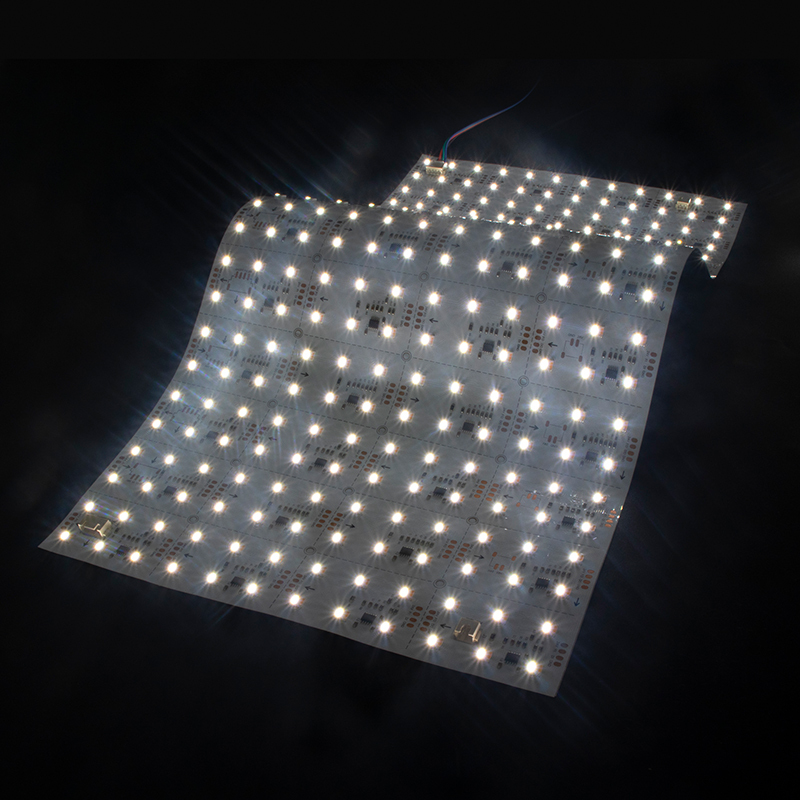 WS2805 RGBCW Flexible LED Matrix Panel 24V 5050  288 LEDs 240x480mm - Dimmable Color-Changing Light Board for Stone & Dynamic Light Boxes,Whymelighting – Pro LED Strips & Diffused Blocks, Factory Direct,WS2805 RGBCW Flexible LED Matrix Panel 24V 5050  288 LEDs 240x480mm - Dimmable Color-Changing Light Board for Stone & Dynamic Light Boxes