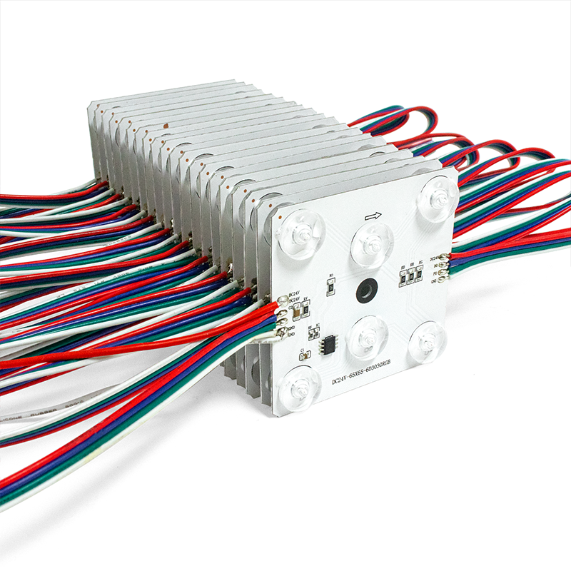 JLX2903 RGB LED Module 6LEDs 3535 DC24V Pixel Light, 4096 Grayscale 4K Refresh Rate Diffused Glow Block, IP20 Indoor Decorative Lighting (20pcs/Set),Whymelighting – Pro LED Strips & Diffused Blocks, Factory Direct,JLX2903 RGB LED Module 6LEDs 3535 DC24V Pixel Light, 4096 Grayscale 4K Refresh Rate Diffused Glow Block, IP20 Indoor Decorative Lighting (20pcs/Set)