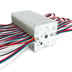 JLX2903 RGB LED Module 6LEDs 3535 DC24V Pixel Light, 4096 Grayscale 4K Refresh Rate Diffused Glow Block, IP20 Indoor Decorative Lighting (20pcs/Set),Whymelighting – Pro LED Strips & Diffused Blocks, Factory Direct,JLX2903 RGB LED Module 6LEDs 3535 DC24V Pixel Light, 4096 Grayscale 4K Refresh Rate Diffused Glow Block, IP20 Indoor Decorative Lighting (20pcs/Set)