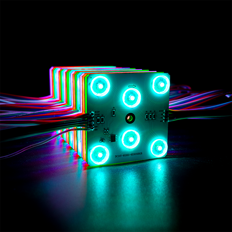 JLX2903 RGB LED Module 6LEDs 3535 DC24V Pixel Light, 4096 Grayscale 4K Refresh Rate Diffused Glow Block, IP20 Indoor Decorative Lighting (20pcs/Set),Whymelighting – Pro LED Strips & Diffused Blocks, Factory Direct,JLX2903 RGB LED Module 6LEDs 3535 DC24V Pixel Light, 4096 Grayscale 4K Refresh Rate Diffused Glow Block, IP20 Indoor Decorative Lighting (20pcs/Set)