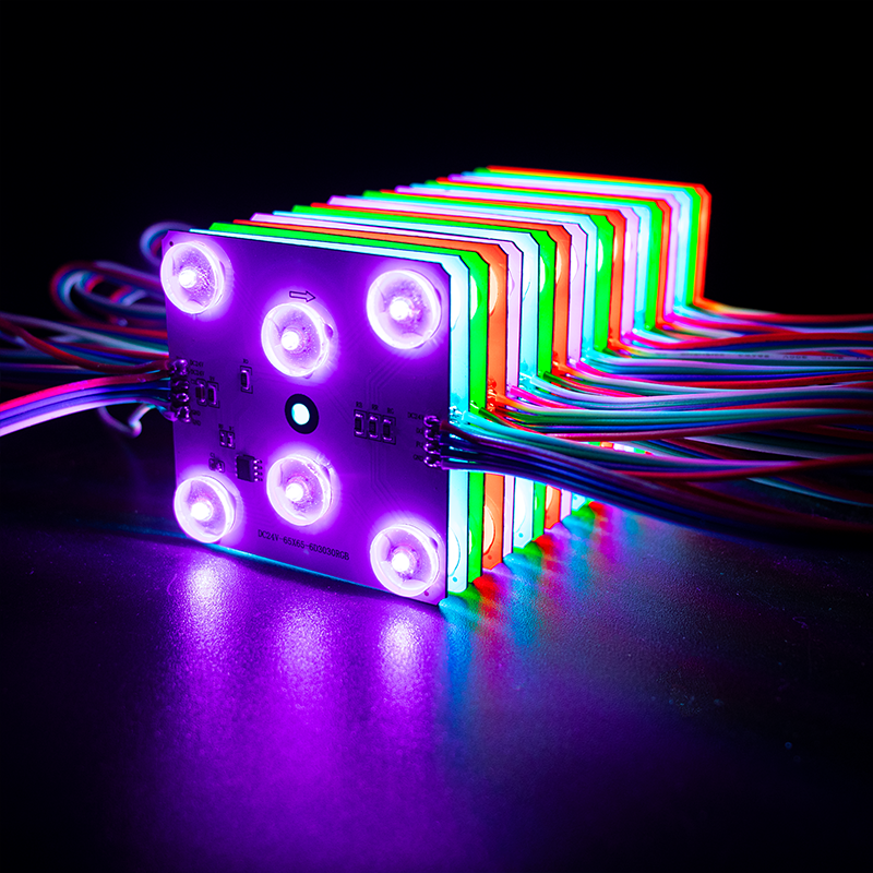 JLX2903 RGB LED Module 6LEDs 3535 DC24V Pixel Light, 4096 Grayscale 4K Refresh Rate Diffused Glow Block, IP20 Indoor Decorative Lighting (20pcs/Set),Whymelighting – Pro LED Strips & Diffused Blocks, Factory Direct,JLX2903 RGB LED Module 6LEDs 3535 DC24V Pixel Light, 4096 Grayscale 4K Refresh Rate Diffused Glow Block, IP20 Indoor Decorative Lighting (20pcs/Set)