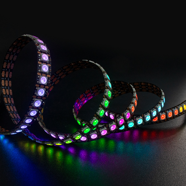 SK6812 RGB LED Strip 144 LEDs/m 5V Addressable Dream Color Light 5050 SMD 10mm Width,Whymelighting – Pro LED Strips & Diffused Blocks, Factory Direct,SK6812 RGB LED Strip 144 LEDs/m 5V Addressable Dream Color Light 5050 SMD 10mm Width