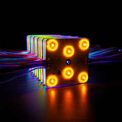 JLX2903 RGB LED Module 6LEDs 3535 DC24V Pixel Light, 4096 Grayscale 4K Refresh Rate Diffused Glow Block, IP20 Indoor Decorative Lighting (20pcs/Set),Whymelighting – Pro LED Strips & Diffused Blocks, Factory Direct,JLX2903 RGB LED Module 6LEDs 3535 DC24V Pixel Light, 4096 Grayscale 4K Refresh Rate Diffused Glow Block, IP20 Indoor Decorative Lighting (20pcs/Set)