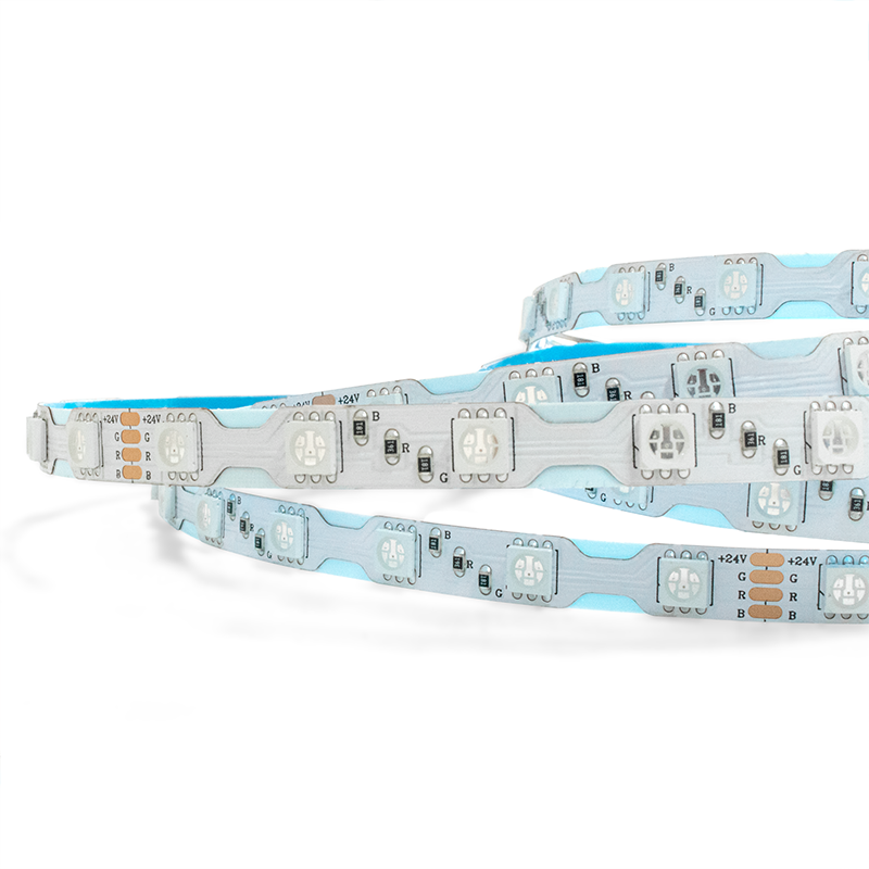 Ultra-Flexible S-Shape 24V RGB LED Strip - 5050 60Leds/m, 7-Color Group Control for Creative Lighting,Whymelighting – Pro LED Strips & Diffused Blocks, Factory Direct,Ultra-Flexible S-Shape 24V RGB LED Strip - 5050 60Leds/m, 7-Color Group Control for Creative Lighting
