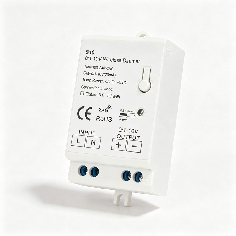 0-10V LED Dimmer Controller with 2.4G RF, Zigbee and Wi-Fi Connectivity,Whymelighting – Pro LED Strips & Diffused Blocks, Factory Direct,0-10V LED Dimmer Controller with 2.4G RF, Zigbee and Wi-Fi Connectivity