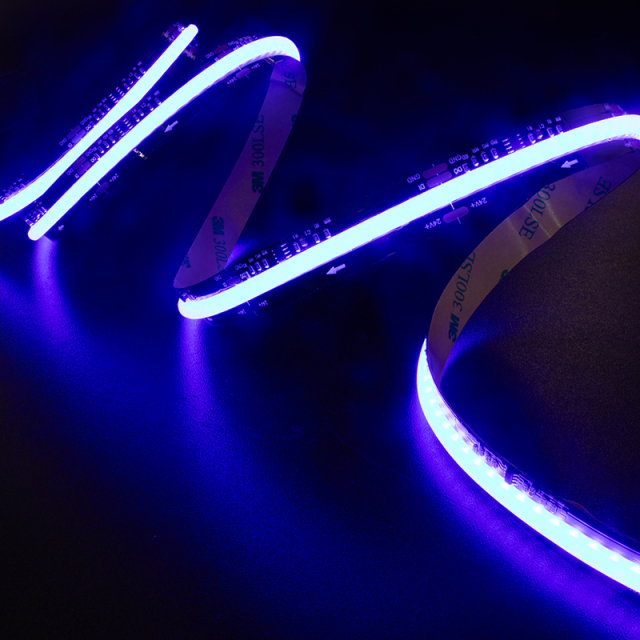 24V SPI RGB COB LED Strip WS2811F External IC 720 Lights/m 20 Pixel/m 12mm Wide 21W/m Addressable Chasing Color Light,Whymelighting – Pro LED Strips & Diffused Blocks, Factory Direct,24V SPI RGB COB LED Strip WS2811F External IC 720 Lights/m 20 Pixel/m 12mm Wide 21W/m Addressable Chasing Color Light