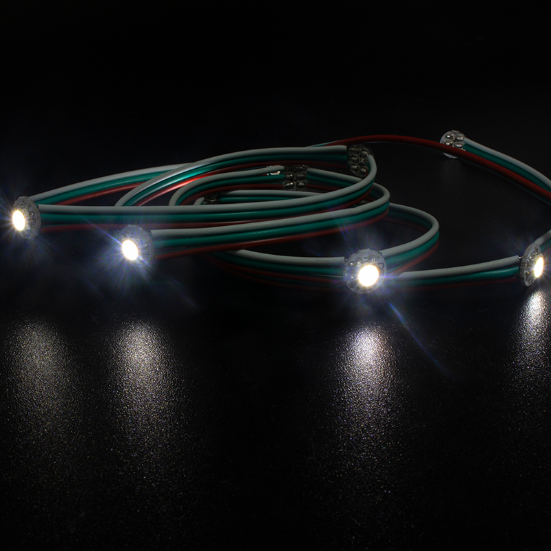 12V SK6812 5050 WWA Dual Color Temperature SPI LED Pixel Module, 10x10mm Round Point Light, 0.096W DC12V Addressable LED String (100pcs/board),Whymelighting – Pro LED Strips & Diffused Blocks, Factory Direct,12V SK6812 5050 WWA Dual Color Temperature SPI LED Pixel Module, 10x10mm Round Point Light, 0.096W DC12V Addressable LED String (100pcs/board)
