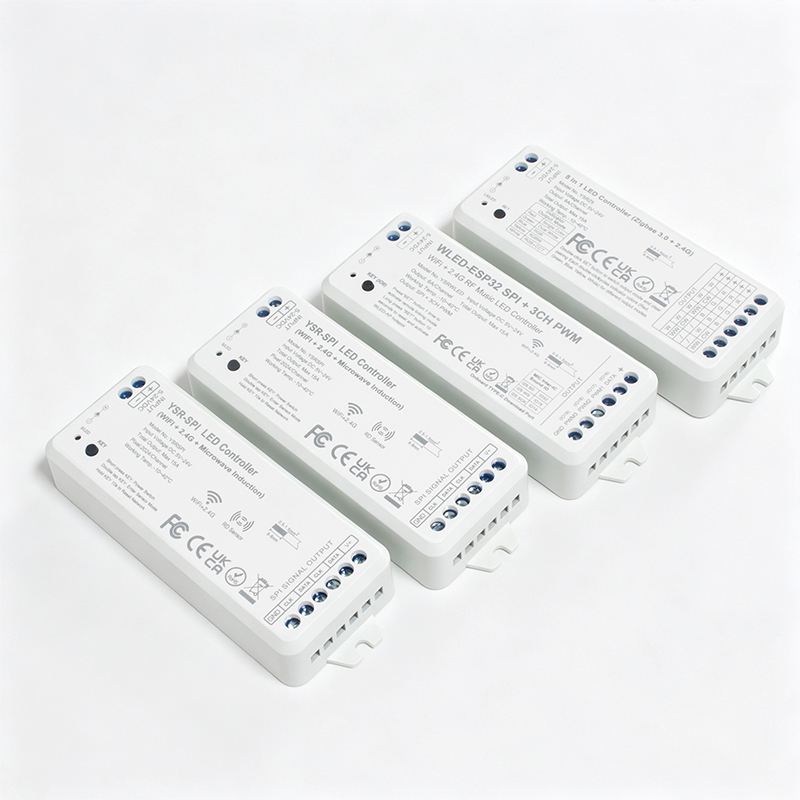 High Power 2.4G RF & WiFi RGBIC LED Controller with Radar Motion Sensor & Light Sensor, Smart Dreamcolor LED Strip & Screen Sync,Whymelighting – Pro LED Strips & Diffused Blocks, Factory Direct,High Power 2.4G RF & WiFi RGBIC LED Controller with Radar Motion Sensor & Light Sensor, Smart Dreamcolor LED Strip & Screen Sync