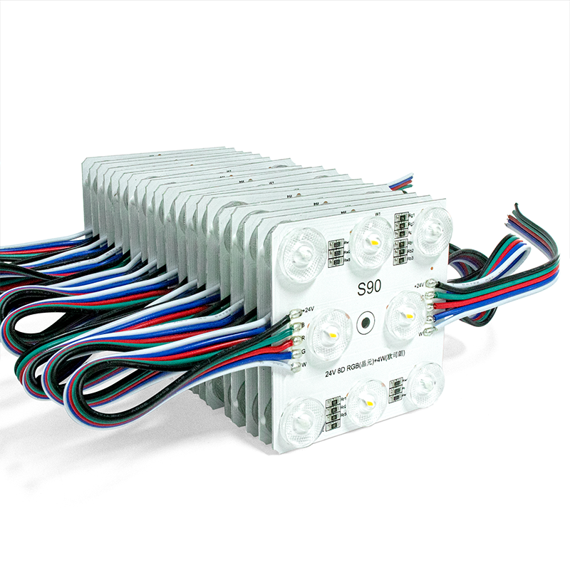 S90 RGBW Diffuse Reflection LED Module, 8LEDs (3535+2835), DC24V, 68x68mm, Wafer RGB & Osram White, 4-Channel Group Control for Indoor Light Box,Whymelighting – Pro LED Strips & Diffused Blocks, Factory Direct,S90 RGBW Diffuse Reflection LED Module, 8LEDs (3535+2835), DC24V, 68x68mm, Wafer RGB & Osram White, 4-Channel Group Control for Indoor Light Box