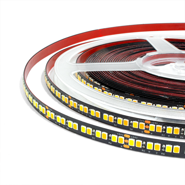 24V 2835 LED Strip Light 240LEDs/m Dual Color Temperature 2700K-6500K 3-Wire Single Row 8mm Flexible Tape,Whymelighting – Pro LED Strips & Diffused Blocks, Factory Direct,24V 2835 LED Strip Light 240LEDs/m Dual Color Temperature 2700K-6500K 3-Wire Single Row 8mm Flexible Tape