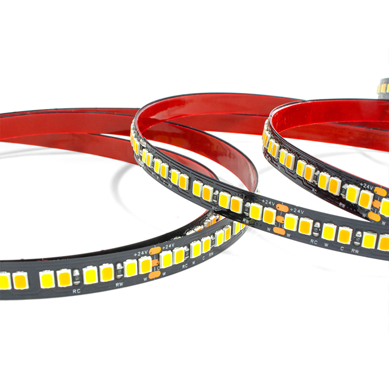 24V 2835 LED Strip Light 240LEDs/m Dual Color Temperature 2700K-6500K 3-Wire Single Row 8mm Flexible Tape,Whymelighting – Pro LED Strips & Diffused Blocks, Factory Direct,24V 2835 LED Strip Light 240LEDs/m Dual Color Temperature 2700K-6500K 3-Wire Single Row 8mm Flexible Tape