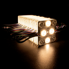 S90 RGBW Diffuse Reflection LED Module, 8LEDs (3535+2835), DC24V, 68x68mm, Wafer RGB & Osram White, 4-Channel Group Control for Indoor Light Box,Whymelighting – Pro LED Strips & Diffused Blocks, Factory Direct,S90 RGBW Diffuse Reflection LED Module, 8LEDs (3535+2835), DC24V, 68x68mm, Wafer RGB & Osram White, 4-Channel Group Control for Indoor Light Box