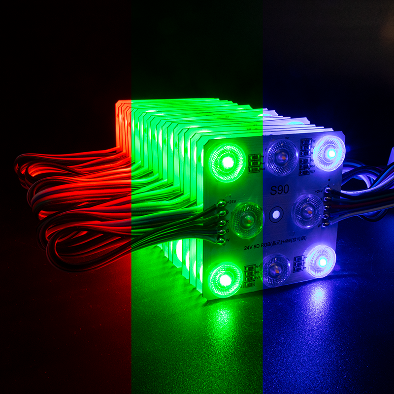 S90 RGBW Diffuse Reflection LED Module, 8LEDs (3535+2835), DC24V, 68x68mm, Wafer RGB & Osram White, 4-Channel Group Control for Indoor Light Box,Whymelighting – Pro LED Strips & Diffused Blocks, Factory Direct,S90 RGBW Diffuse Reflection LED Module, 8LEDs (3535+2835), DC24V, 68x68mm, Wafer RGB & Osram White, 4-Channel Group Control for Indoor Light Box