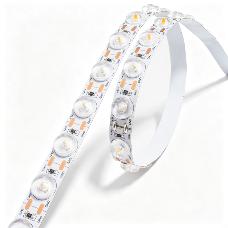 24V 48LEDs/m Diffused LED Strip Light 12mm Wide Electroplated PCB with Convex Lens for Uniform Glow,Whymelighting – Pro LED Strips & Diffused Blocks, Factory Direct,24V 48LEDs/m Diffused LED Strip Light 12mm Wide Electroplated PCB with Convex Lens for Uniform Glow