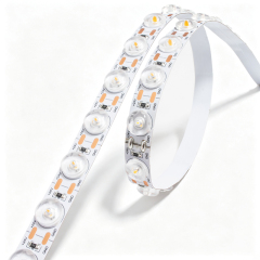 24V 48LEDs/m Diffused LED Strip Light 12mm Wide Electroplated PCB with Convex Lens for Uniform Glow,Whymelighting – Pro LED Strips & Diffused Blocks, Factory Direct,24V 48LEDs/m Diffused LED Strip Light 12mm Wide Electroplated PCB with Convex Lens for Uniform Glow