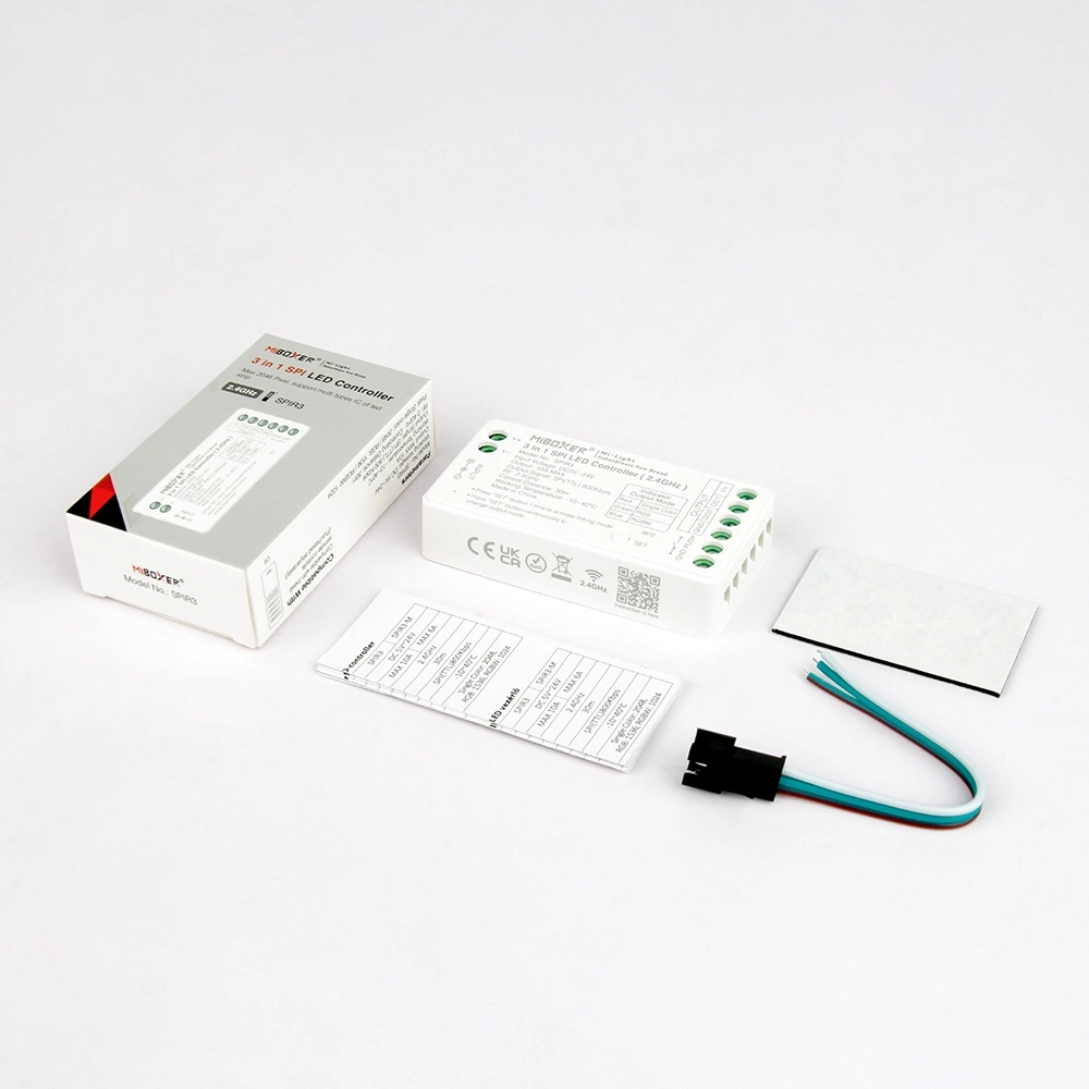 SPIR3 3 in 1 SPI  2.4G LED Controller,Whymelighting – Pro LED Strips & Diffused Blocks, Factory Direct,SPIR3 3 in 1 SPI  2.4G LED Controller