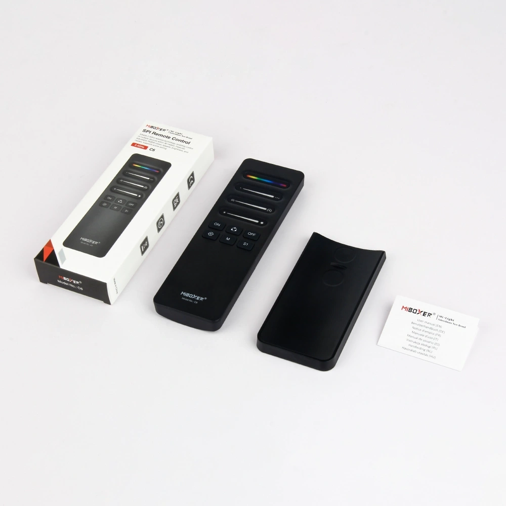 C6 SPI Remote 2.4GHz,Whymelighting – Pro LED Strips & Diffused Blocks, Factory Direct,C6 SPI Remote 2.4GHz