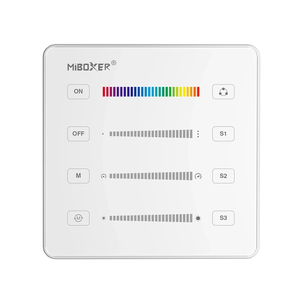 B6 SPI Panel Remote 2.4GHz,Whymelighting – Pro LED Strips & Diffused Blocks, Factory Direct,B6 SPI Panel Remote 2.4GHz
