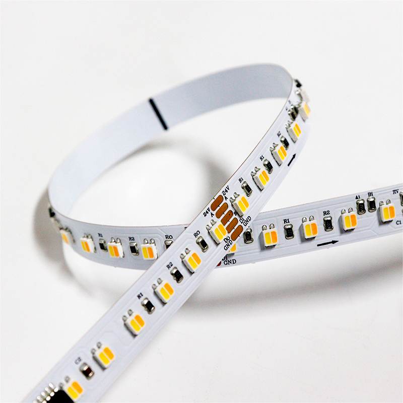 UCS512B4L 3527 Dual Color Temperature LED Strip, 24V 10 Segments 120 LEDs/m, 10mm FPC, Programmable & Individually Addressable Engineering Light Strip,Whymelighting – Pro LED Strips & Diffused Blocks, Factory Direct,UCS512B4L 3527 Dual Color Temperature LED Strip, 24V 10 Segments 120 LEDs/m, 10mm FPC, Programmable & Individually Addressable Engineering Light Strip