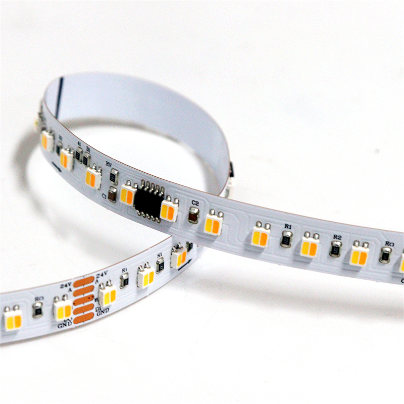 UCS512B4L 3527 Dual Color Temperature LED Strip, 24V 10 Segments 120 LEDs/m, 10mm FPC, Programmable & Individually Addressable Engineering Light Strip,Whymelighting – Pro LED Strips & Diffused Blocks, Factory Direct,UCS512B4L 3527 Dual Color Temperature LED Strip, 24V 10 Segments 120 LEDs/m, 10mm FPC, Programmable & Individually Addressable Engineering Light Strip