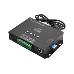 H806SA 4-Port Art-Net DMX512 to SPI TTL LED Pixel Controller with SD Card Offline Playback,Whymelighting – Pro LED Strips & Diffused Blocks, Factory Direct,H806SA 4-Port Art-Net DMX512 to SPI TTL LED Pixel Controller with SD Card Offline Playback