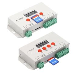 K-1000C Offline SPI LED Controller, 2048 Pixels Max, SD Card Programmable, DMX512 Support, for WS2811 WS2812B SK6812 WS2801 Pixel Light,Whymelighting – Pro LED Strips & Diffused Blocks, Factory Direct,K-1000C Offline SPI LED Controller, 2048 Pixels Max, SD Card Programmable, DMX512 Support, for WS2811 WS2812B SK6812 WS2801 Pixel Light