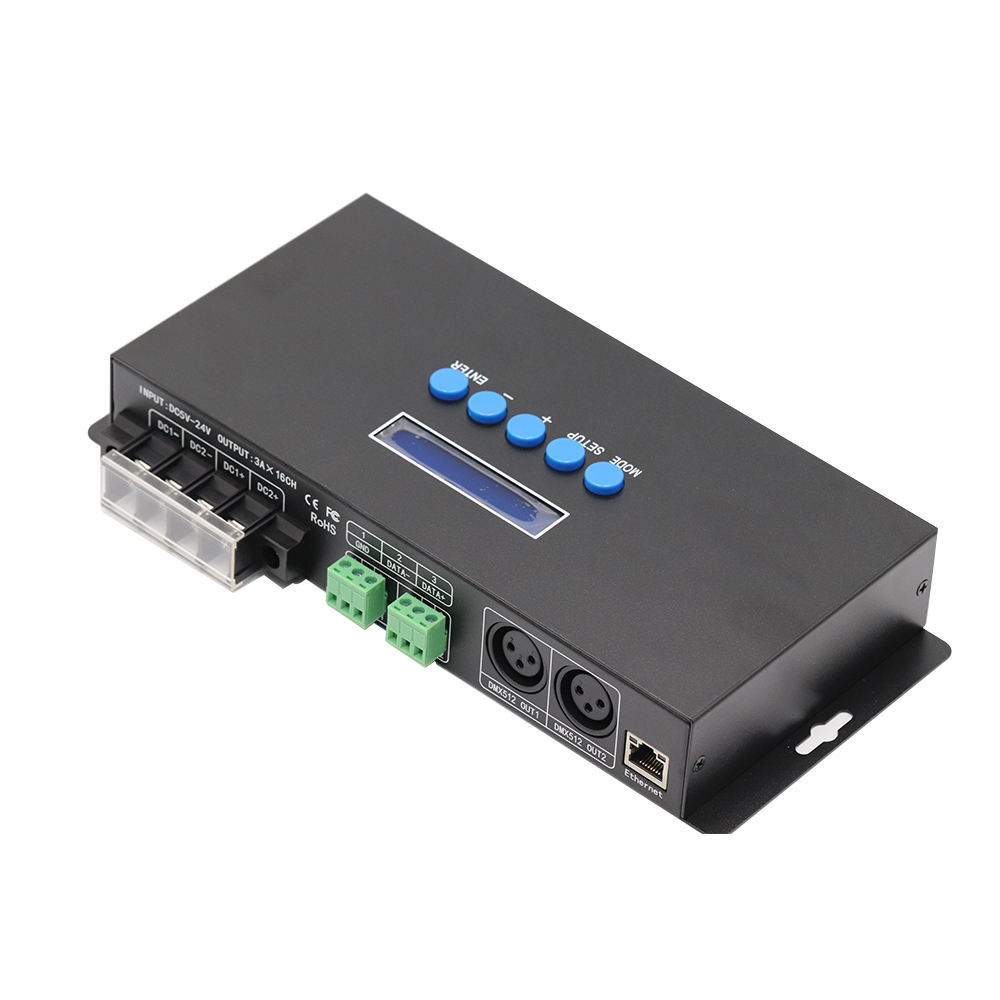 BC-216 LED Pixel Controller Ethernet-SPI/DMX512, ArtNet LED Controller for Addressable Pixel Lights & Lighting Projects,Whymelighting – Pro LED Strips & Diffused Blocks, Factory Direct,BC-216 LED Pixel Controller Ethernet-SPI/DMX512, ArtNet LED Controller for Addressable Pixel Lights & Lighting Projects