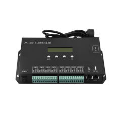 H807SA 8-Port DMX512 Art-Net to SPI LED Controller - Support WS2811/WS2812/SK6812/APA102, Max 8192 Pixels, SD Card Offline & Online Control,Whymelighting – Pro LED Strips & Diffused Blocks, Factory Direct,H807SA 8-Port DMX512 Art-Net to SPI LED Controller - Support WS2811/WS2812/SK6812/APA102, Max 8192 Pixels, SD Card Offline & Online Control