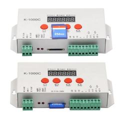 K-1000C Offline SPI LED Controller, 2048 Pixels Max, SD Card Programmable, DMX512 Support, for WS2811 WS2812B SK6812 WS2801 Pixel Light,Whymelighting – Pro LED Strips & Diffused Blocks, Factory Direct,K-1000C Offline SPI LED Controller, 2048 Pixels Max, SD Card Programmable, DMX512 Support, for WS2811 WS2812B SK6812 WS2801 Pixel Light