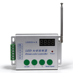 LED2014-X Dream Color Controller DC 5V/12V/24V LED Pixel Controller with RF Wireless Remote & 4-Digit Display for WS2811/WS2812/TM1804,Whymelighting – Pro LED Strips & Diffused Blocks, Factory Direct,LED2014-X Dream Color Controller DC 5V/12V/24V LED Pixel Controller with RF Wireless Remote & 4-Digit Display for WS2811/WS2812/TM1804