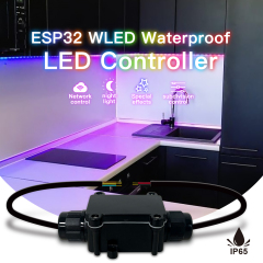 GLEDOPTO GL-C-012WL ESP32 WLED Waterproof LED Controller for Addressable LED Strips, DC5-24V, 10A, 800 Pixels, IP65 Outdoor Smart WiFi Controller,Whymelighting – Pro LED Strips & Diffused Blocks, Factory Direct,GLEDOPTO GL-C-012WL ESP32 WLED Waterproof LED Controller for Addressable LED Strips, DC5-24V, 10A, 800 Pixels, IP65 Outdoor Smart WiFi Controller
