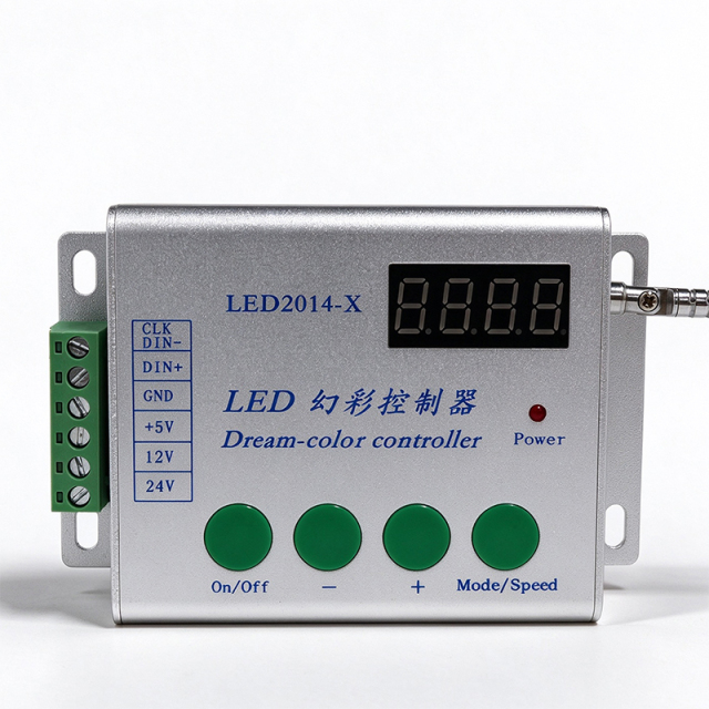 LED2014-X Dream Color Controller DC 5V/12V/24V LED Pixel Controller with RF Wireless Remote & 4-Digit Display for WS2811/WS2812/TM1804,Whymelighting – Pro LED Strips & Diffused Blocks, Factory Direct,LED2014-X Dream Color Controller DC 5V/12V/24V LED Pixel Controller with RF Wireless Remote & 4-Digit Display for WS2811/WS2812/TM1804