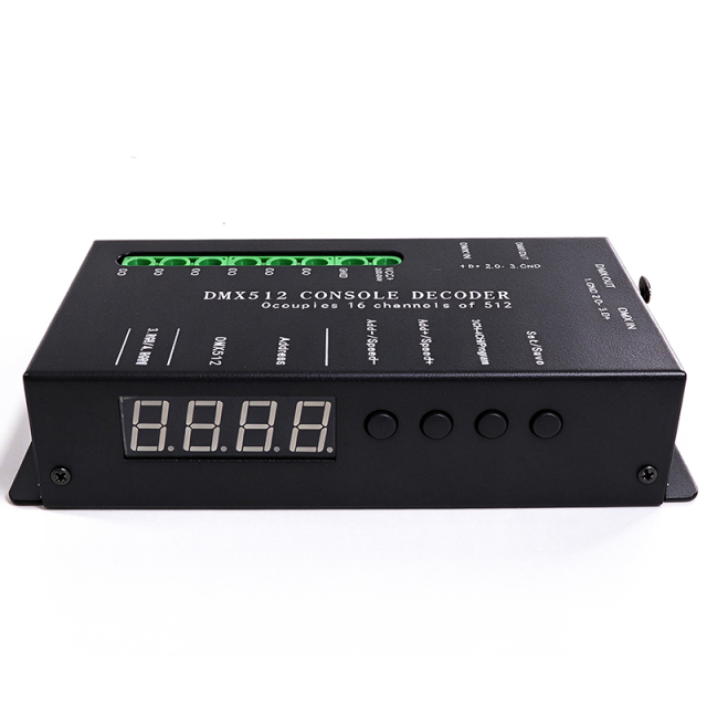 6-Channel SPI DMX512 Decoder Controller for LED Pixel Strip Lights  DC5-24V,Whymelighting – Pro LED Strips & Diffused Blocks, Factory Direct,6-Channel SPI DMX512 Decoder Controller for LED Pixel Strip Lights  DC5-24V