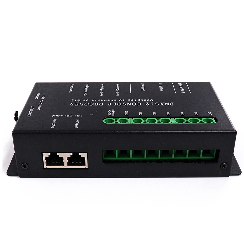 6-Channel SPI DMX512 Decoder Controller for LED Pixel Strip Lights  DC5-24V,Whymelighting – Pro LED Strips & Diffused Blocks, Factory Direct,6-Channel SPI DMX512 Decoder Controller for LED Pixel Strip Lights  DC5-24V