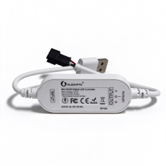 GLEDOPTO Mini WLED Controller GL-MC-001WL, 5V ESP32 WiFi Digital LED Strip Controller with Built-in Mic, Music Sync, Compatible with WS2812B SK6812 for Smart Home DIY,Whymelighting – Pro LED Strips & Diffused Blocks, Factory Direct,GLEDOPTO Mini WLED Controller GL-MC-001WL, 5V ESP32 WiFi Digital LED Strip Controller with Built-in Mic, Music Sync, Compatible with WS2812B SK6812 for Smart Home DIY