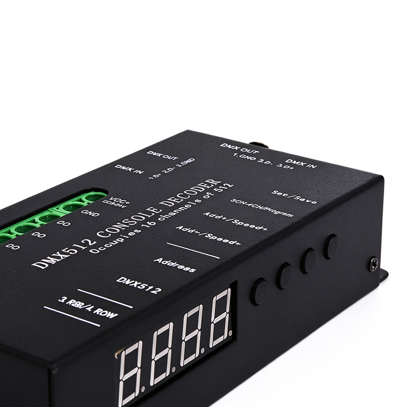 6-Channel SPI DMX512 Decoder Controller for LED Pixel Strip Lights  DC5-24V,Whymelighting – Pro LED Strips & Diffused Blocks, Factory Direct,6-Channel SPI DMX512 Decoder Controller for LED Pixel Strip Lights  DC5-24V