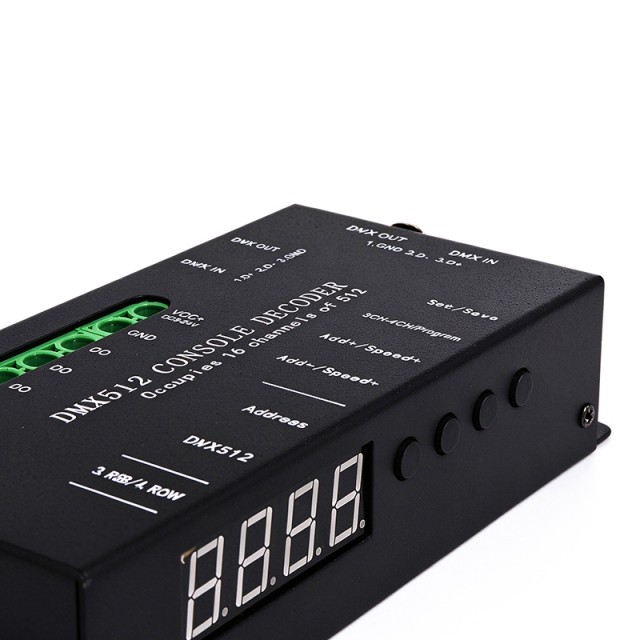 6-Channel SPI DMX512 Decoder Controller for LED Pixel Strip Lights  DC5-24V,Whymelighting – Pro LED Strips & Diffused Blocks, Factory Direct,6-Channel SPI DMX512 Decoder Controller for LED Pixel Strip Lights  DC5-24V