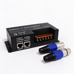 DMX512 RGB LED Decoder 3-Channel 8A/CH, 12-24V DC Constant Voltage DMX Dimmer Controller for LED Strip Lights,Whymelighting – Pro LED Strips & Diffused Blocks, Factory Direct,DMX512 RGB LED Decoder 3-Channel 8A/CH, 12-24V DC Constant Voltage DMX Dimmer Controller for LED Strip Lights