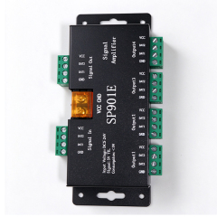 SP901E SPI Signal Amplifier Repeater for WS2812B SK6812 APA102 LED Strip 5-24V 8 Port Output,Whymelighting – Pro LED Strips & Diffused Blocks, Factory Direct,SP901E SPI Signal Amplifier Repeater for WS2812B SK6812 APA102 LED Strip 5-24V 8 Port Output