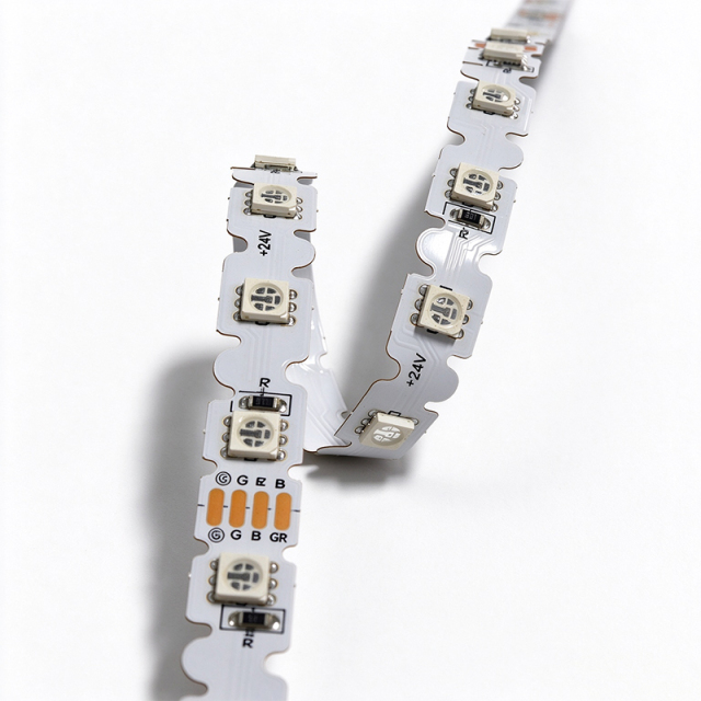 Premium 24V S-Shaped Flexible LED Strip Light - 5050 RGB, 60LEDs/m, 10mm Width, High Density Neon-like Effect for Signage & Decoration,Whymelighting – Pro LED Strips & Diffused Blocks, Factory Direct,Premium 24V S-Shaped Flexible LED Strip Light - 5050 RGB, 60LEDs/m, 10mm Width, High Density Neon-like Effect for Signage & Decoration