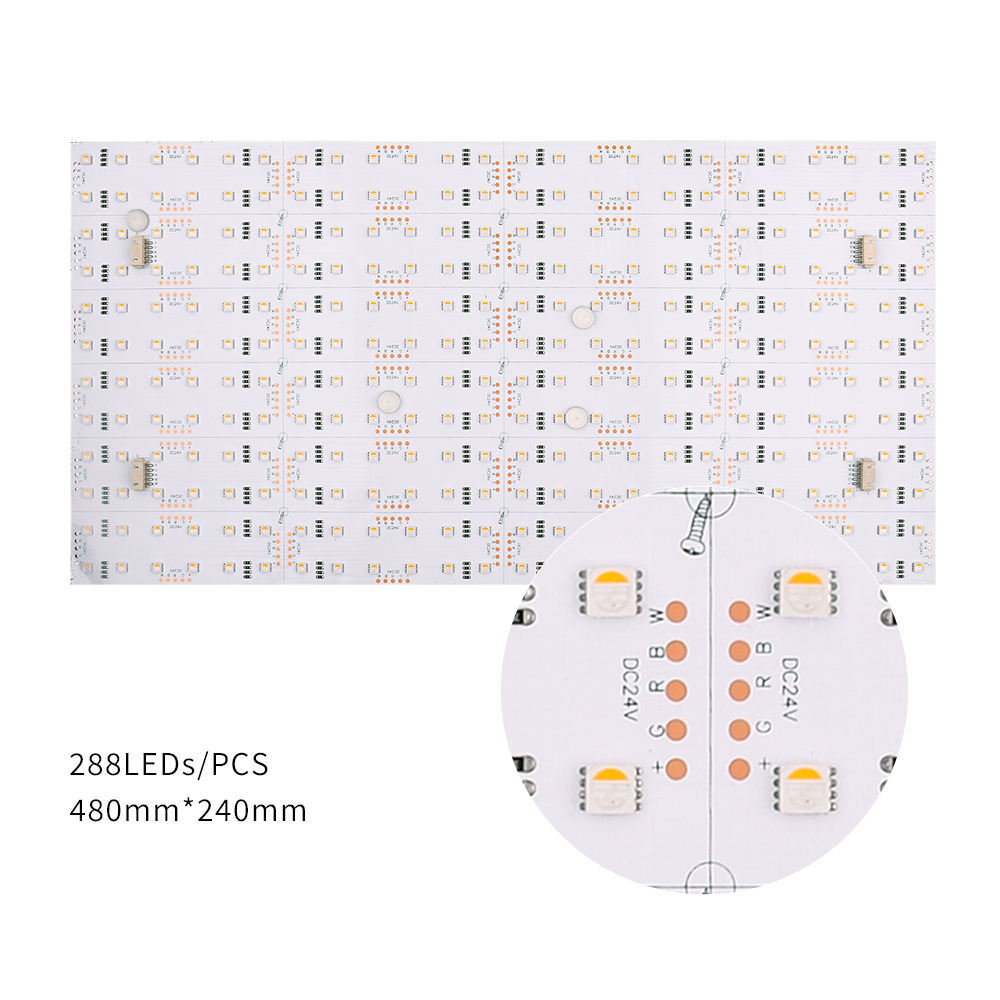 24V 5050 RGBW Flexible LED Panel Light - Ultra-Thin Cuttable Backlight Sheet (48W, 288LEDs, 480x240mm) for Onyx Stone & Luxury Wall Decor,Whymelighting – Pro LED Strips & Diffused Blocks, Factory Direct,24V 5050 RGBW Flexible LED Panel Light - Ultra-Thin Cuttable Backlight Sheet (48W, 288LEDs, 480x240mm) for Onyx Stone & Luxury Wall Decor