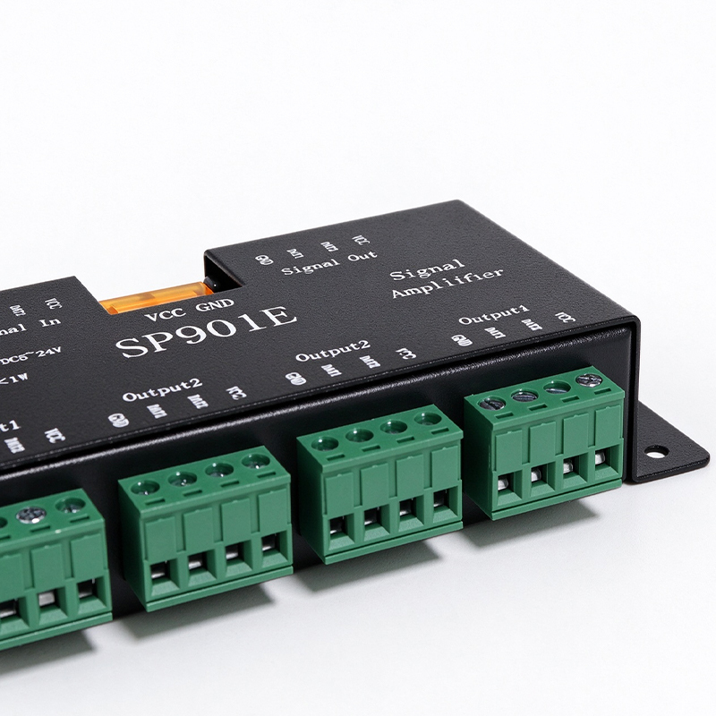 SP901E SPI Signal Amplifier Repeater for WS2812B SK6812 APA102 LED Strip 5-24V 8 Port Output,Whymelighting – Pro LED Strips & Diffused Blocks, Factory Direct,SP901E SPI Signal Amplifier Repeater for WS2812B SK6812 APA102 LED Strip 5-24V 8 Port Output