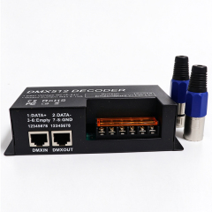 DMX512 RGB LED Decoder 3-Channel 8A/CH, 12-24V DC Constant Voltage DMX Dimmer Controller for LED Strip Lights,Whymelighting – Pro LED Strips & Diffused Blocks, Factory Direct,DMX512 RGB LED Decoder 3-Channel 8A/CH, 12-24V DC Constant Voltage DMX Dimmer Controller for LED Strip Lights