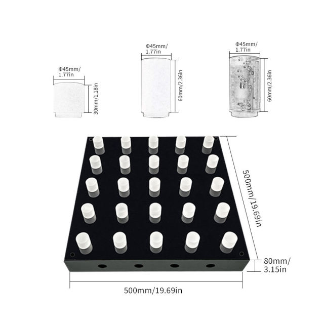 Custom DC12V RGB LED D40 3W 360° Illumination PVC Bubble Column Light Guide Bar for Nightclub Bar Decoration,Whymelighting – Pro LED Strips & Diffused Blocks, Factory Direct,Custom DC12V RGB LED D40 3W 360° Illumination PVC Bubble Column Light Guide Bar for Nightclub Bar Decoration