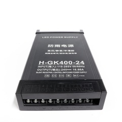H-GK400-24 400W 24V Rainproof LED Power Supply - Semi-Potted, Silent, Low Ripple Switching Adapter,Whymelighting – Pro LED Strips & Diffused Blocks, Factory Direct,H-GK400-24 400W 24V Rainproof LED Power Supply - Semi-Potted, Silent, Low Ripple Switching Adapter