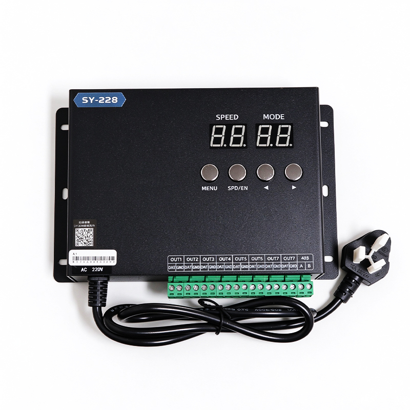 SEEKWAY SY-228 Professional 8-Channel LED Controller AC 220V with RS485/DMX512, Multi-Zone Synchronous Lighting Control System for LED Strip & Landscape Lighting,Whymelighting – Pro LED Strips & Diffused Blocks, Factory Direct,SEEKWAY SY-228 Professional 8-Channel LED Controller AC 220V with RS485/DMX512, Multi-Zone Synchronous Lighting Control System for LED Strip & Landscape Lighting