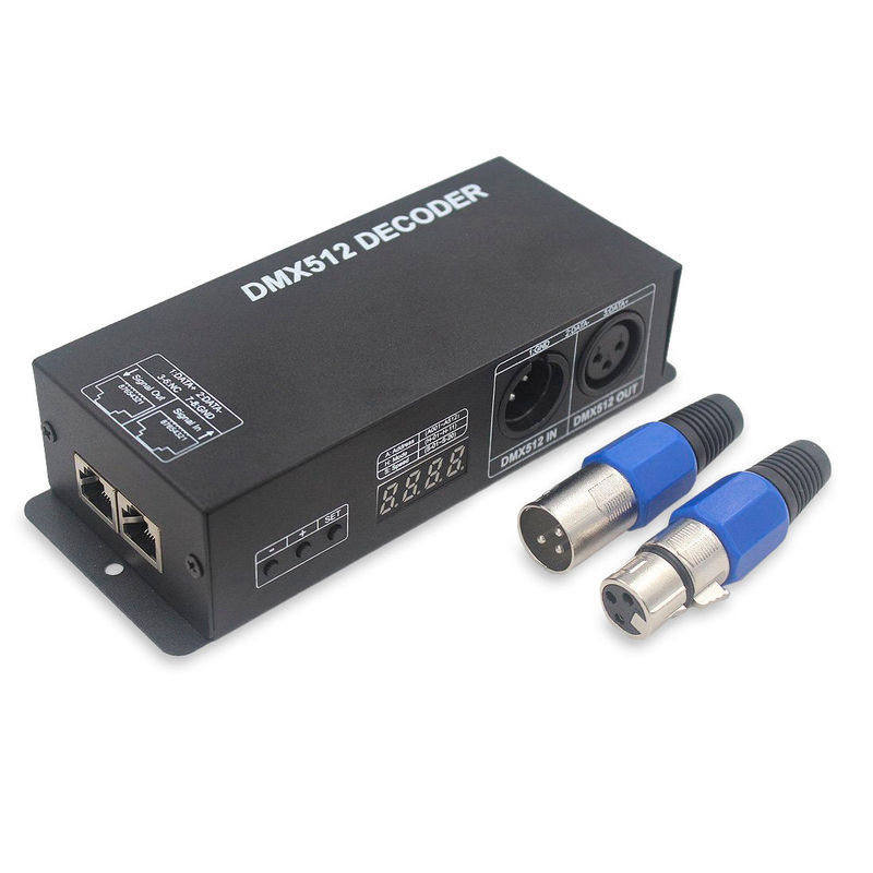 4-Channel RGBW DMX512 Decoder Constant Voltage LED Controller for Stage Lighting & Architectural Effects,Whymelighting – Pro LED Strips & Diffused Blocks, Factory Direct,4-Channel RGBW DMX512 Decoder Constant Voltage LED Controller for Stage Lighting & Architectural Effects