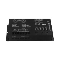 D4-LC DMX 512 Decoder 4-Channel LED Controller with Digital Display, 12-24V DC, 4x12A Output for RGBW LED Strip Lights,Whymelighting – Pro LED Strips & Diffused Blocks, Factory Direct,D4-LC DMX 512 Decoder 4-Channel LED Controller with Digital Display, 12-24V DC, 4x12A Output for RGBW LED Strip Lights