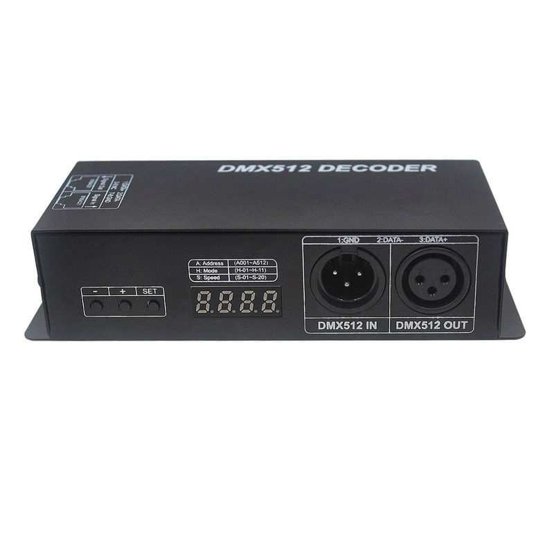 4-Channel RGBW DMX512 Decoder Constant Voltage LED Controller for Stage Lighting & Architectural Effects,Whymelighting – Pro LED Strips & Diffused Blocks, Factory Direct,4-Channel RGBW DMX512 Decoder Constant Voltage LED Controller for Stage Lighting & Architectural Effects